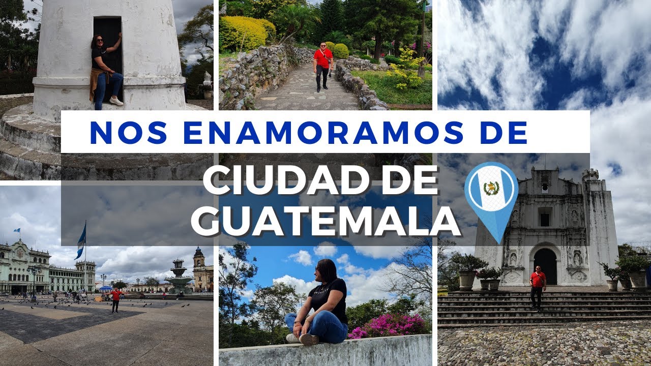 🇬🇹🔴5 lugares IMPERDIBLES para visitar en Ciudad de GUATEMALA que DEBES conocer