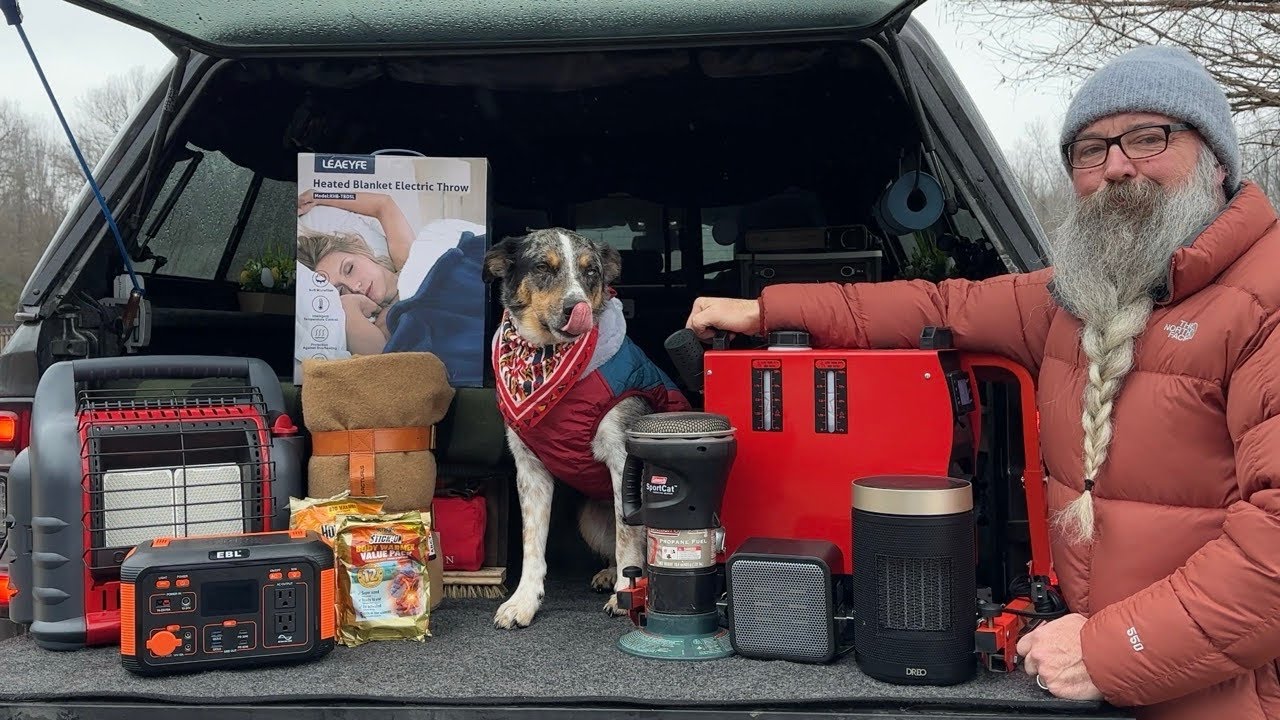 Winter Truck Camping: 7 Heating Options to Keep Warm