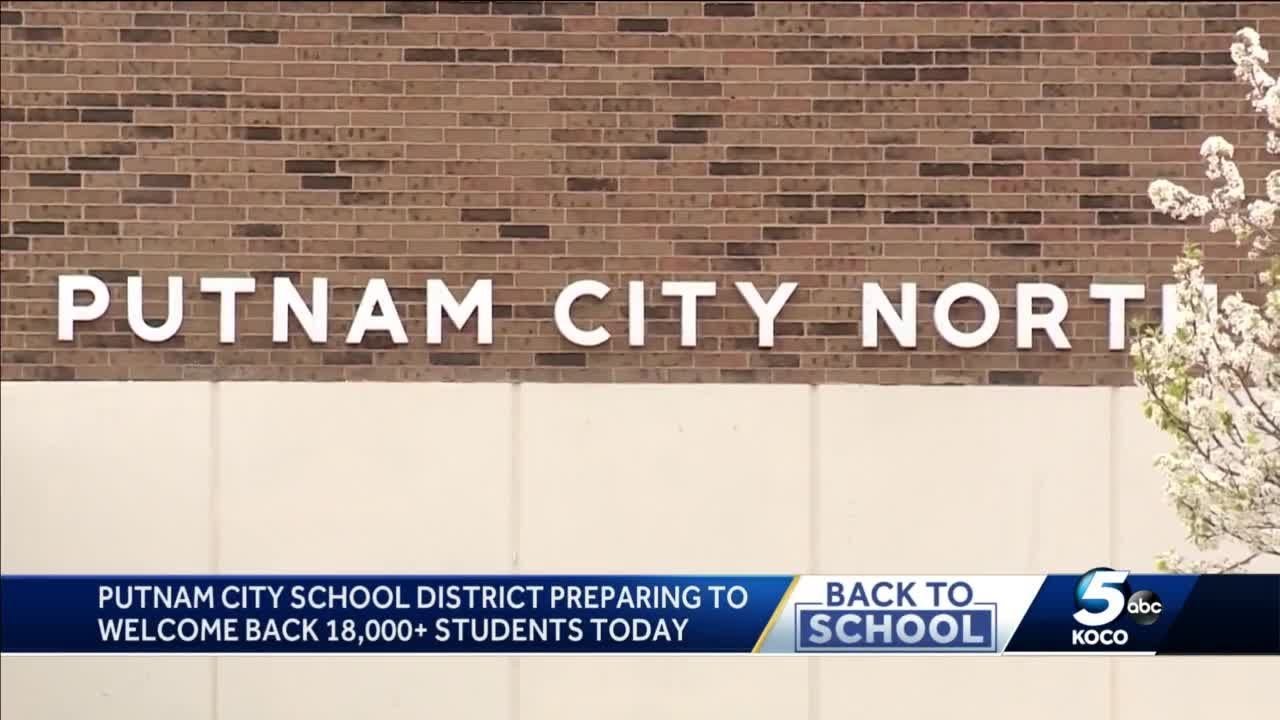 Putnam City Schools students back for first day of classes