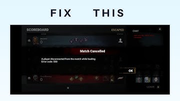 How to Fix "A player disconnected from the match while loading" in Dead by Daylight mobile