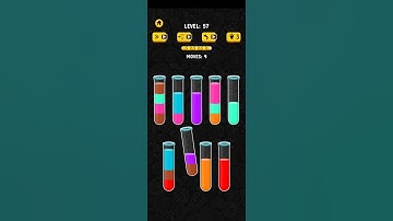 Water color sort | Level 57 | #gameplay #gameplay