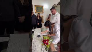 Casamento Civil ❤️👰🏻‍♀️🤵🏻‍♂️ #casamento #casamentoaoarlivre #wedding #weddingdress #weddingday