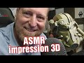 Asmr et impression 3d cest top   le casque de fallout t60 est  gagner dans cette vido 