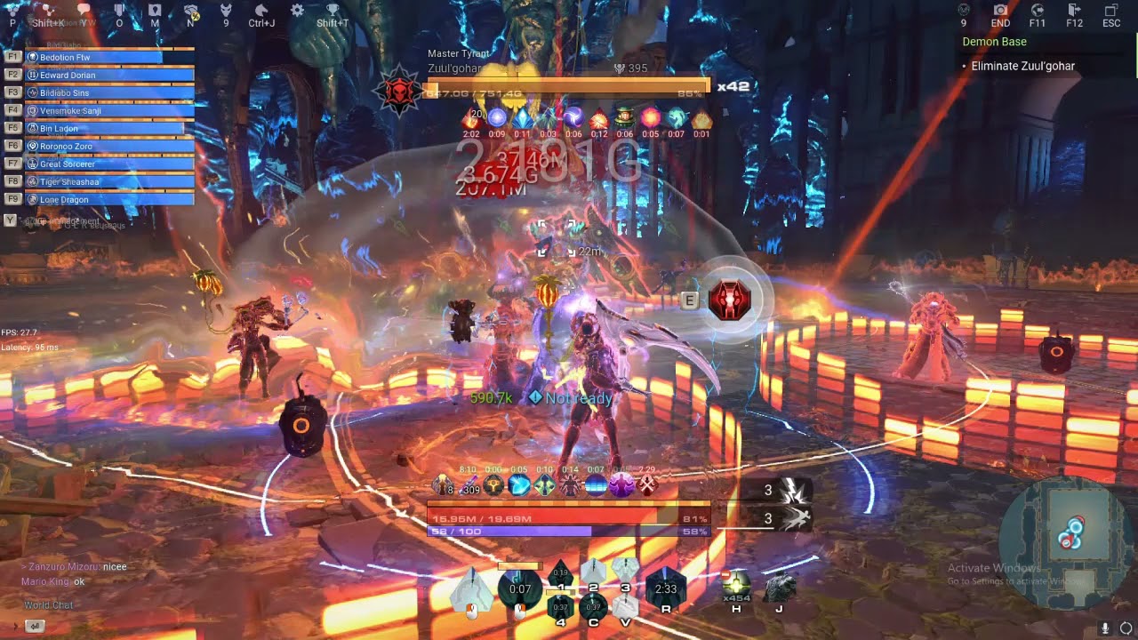 How to wipee in 30 f2  (skyforge ) 2021