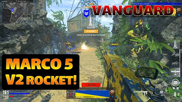 MARCO 5 SMG V2 ROCKET! 🚀 Vanguard Season 4 PS5 Gameplay