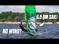 We Unlocked The Next Level Of Ultra Lightwind Windsurfing Gigantic Sail Board 
