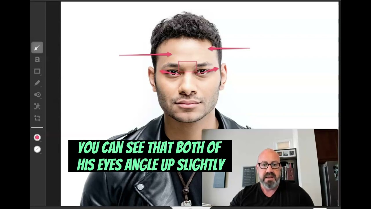 Example of ANALYZING someone’s FACE LIVE #subtleskills #briangalke
