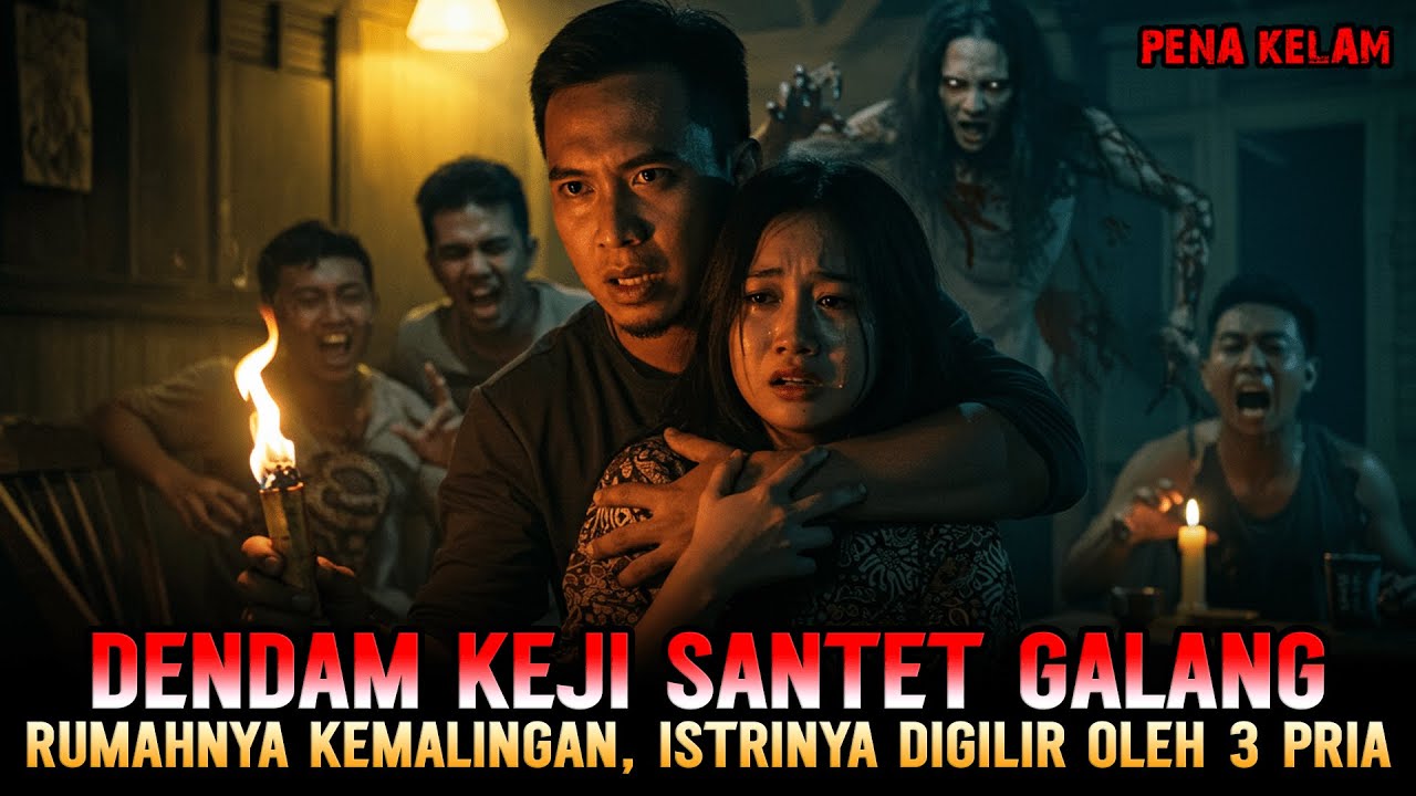 DENDAM GALANG, YANG ISTRINYA DIGILIR 3 PRIA SAAT RUMAHNYA KEMALINGAN!