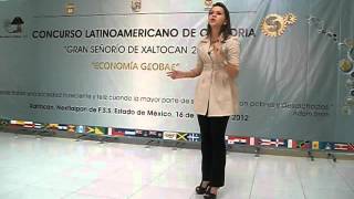 Concurso Latinoamericano de Oratoria 2012 Isel Fuentes, Tabasco.