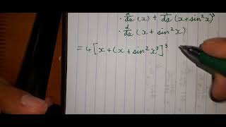 Differentiation to each independent variable.