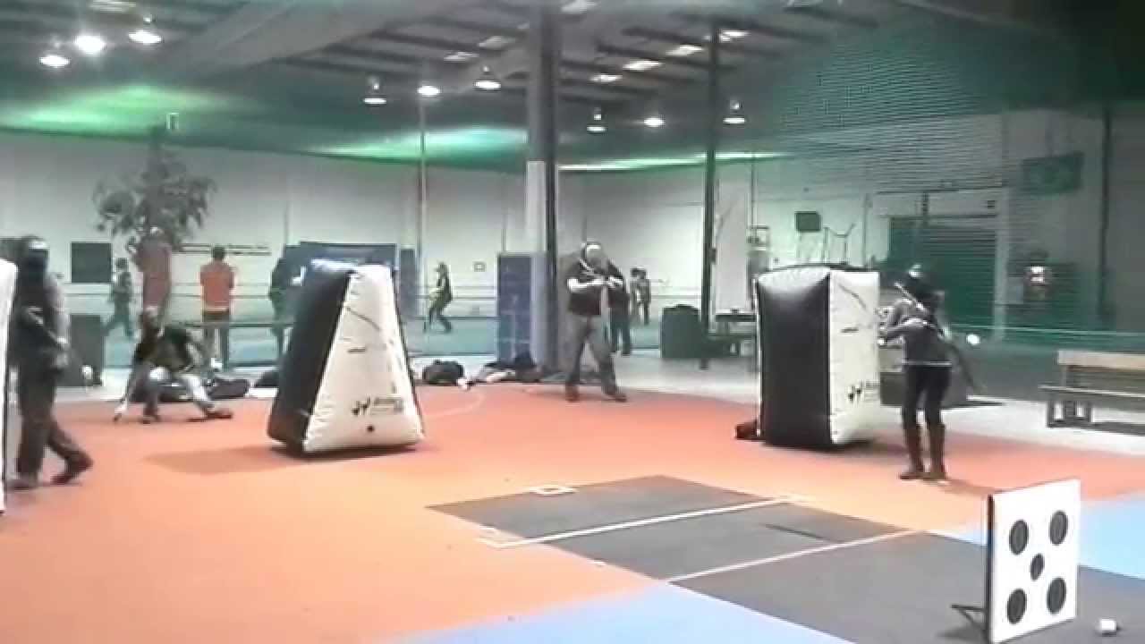 Archery Tag in London 2020 Staff playing! YouTube