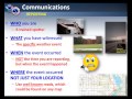 Spotter Awareness, Communications and Reporting