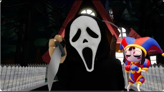 Can Pomni manage to escape and defeat the Scary Scream? II Roblox II TADC screenshot 2