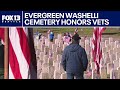 Evergreen Washelli Cemetery holds Veterans Day ceremony | FOX 13 Seattle