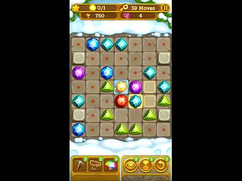 Gemcrafter: Puzzle Journey - iOS & Android Gameplay & Walkthrough for Mountains Level 26