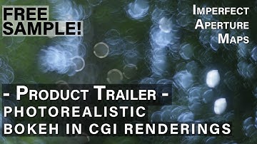 Imperfect Aperture Maps for Perfect CGI Bokeh - incl. #FREE SAMPLE :: Product Promo