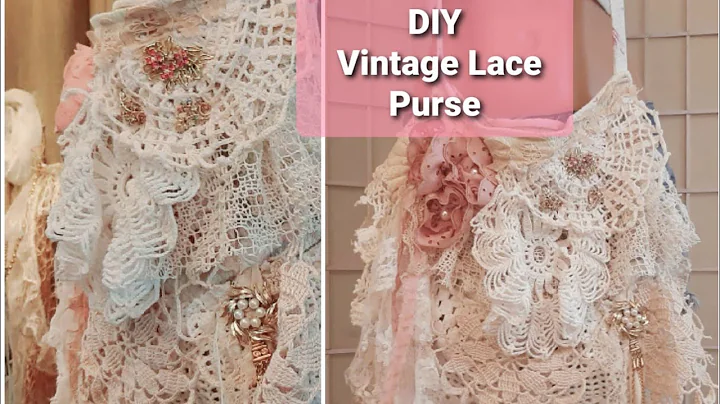 How to make a vintage lace, crossbody, romantic pu...