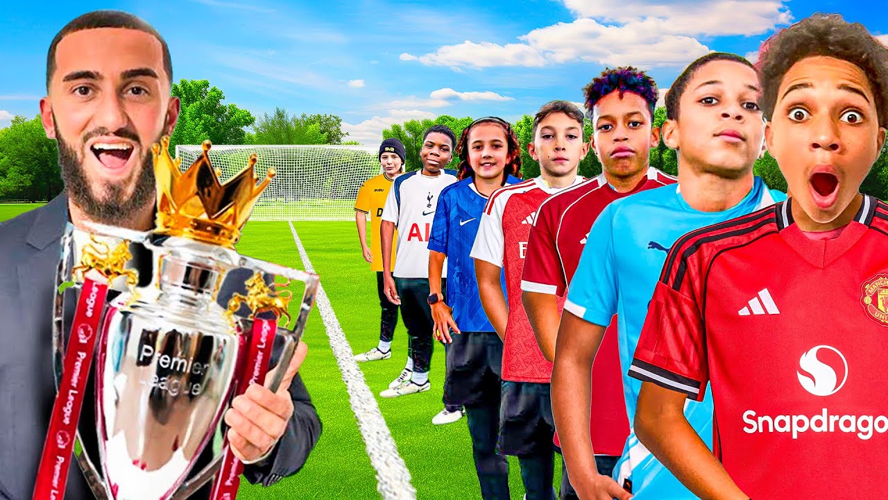 I Hosted A KIDS Premier League Football Tournament