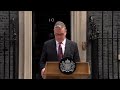 Britischer Premier Starmer kündigt Rücktritt an