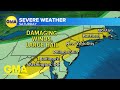 Storms in the Northeast and latest holiday weekend weather l GMA