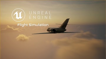Unreal Engine 5 | Flight Simulation | ultra dynamic sky