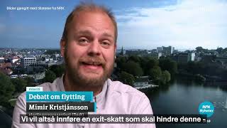 Mímir Kristjánsson om Kjell Inge Røkke. Dagsnytt 18 12.09.22