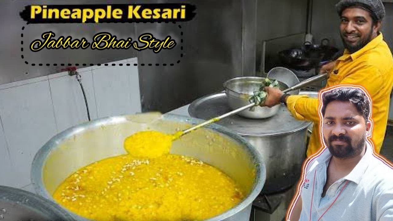 Pineapple kesari recipe tamil, rava kesari in tamil YouTube