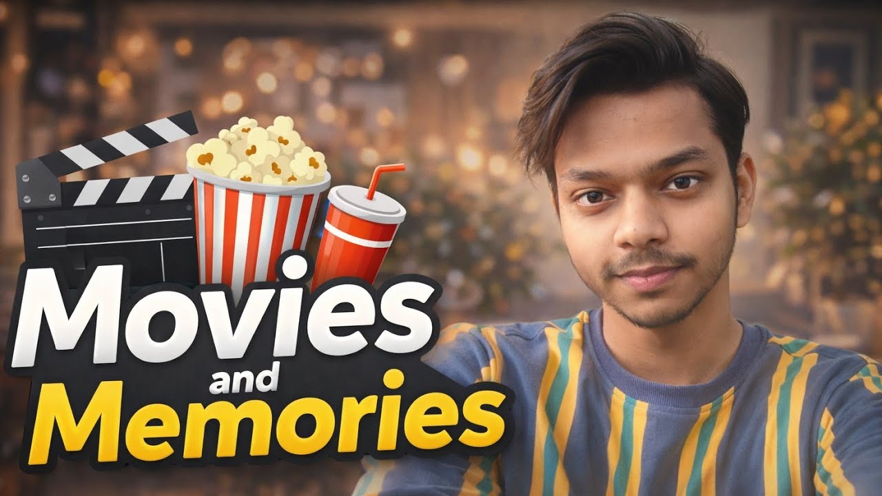 Some childhood memories and watching movie 🍿🎥