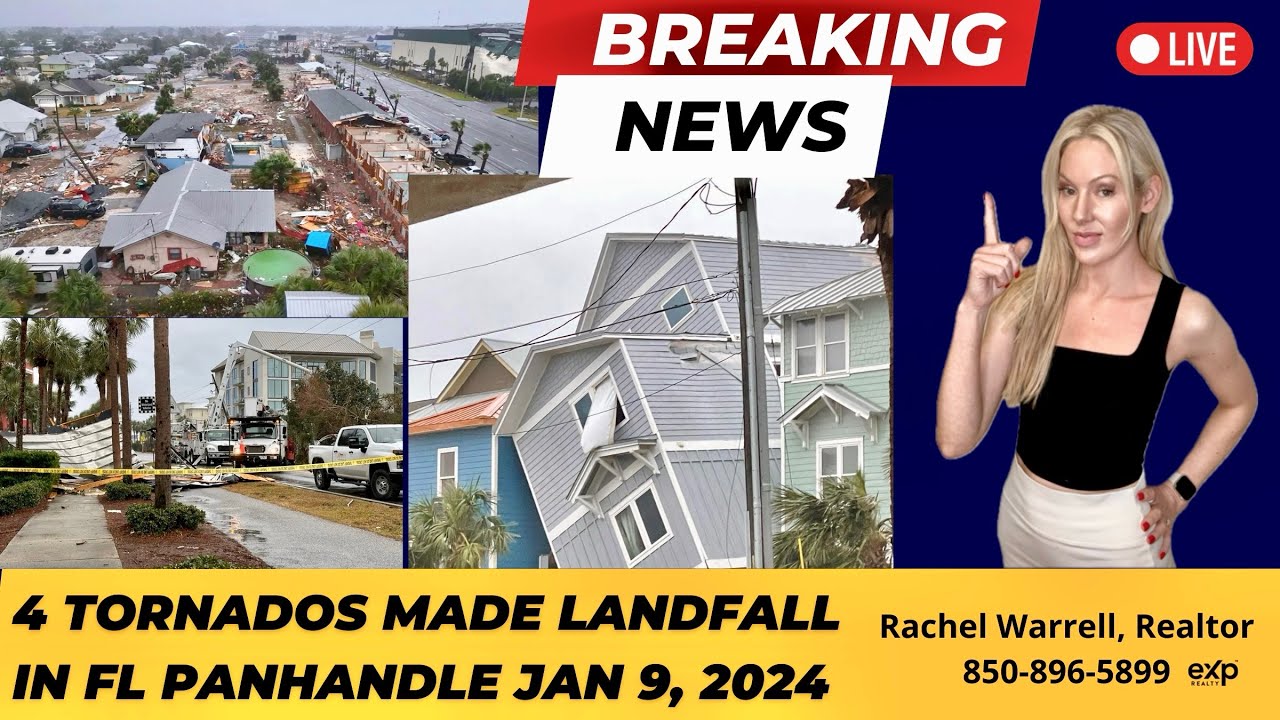 Tornado damage Panama City Beach, Florida and South Walton county ...