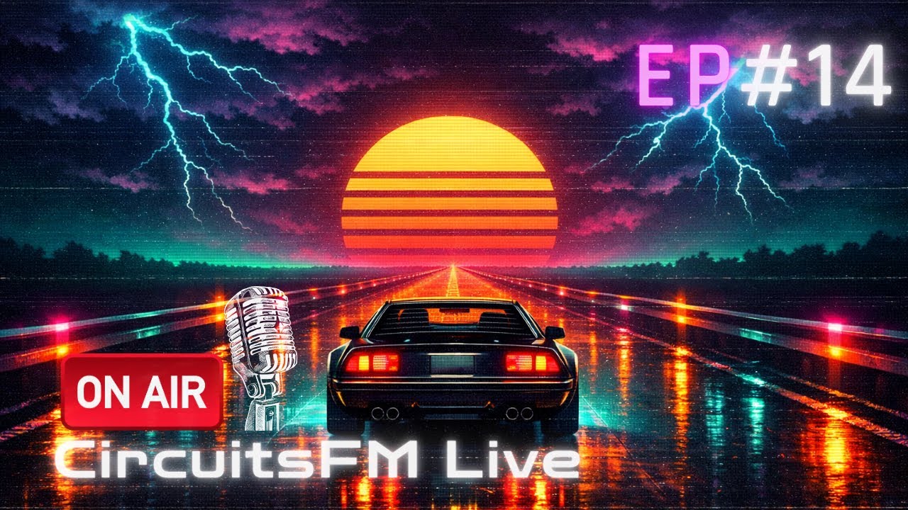 CircuitsFM Live #14 | 80s Night Drive | Outrun Synthwave