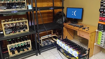 BLUE Screening Mining Rig.... It