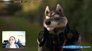 Famous DevBits 10: W.I.P Cartoon-y wolf. Profile