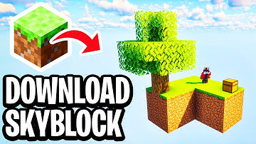 How To Download & Install Skyblock Map in Minecraft - Full Guide