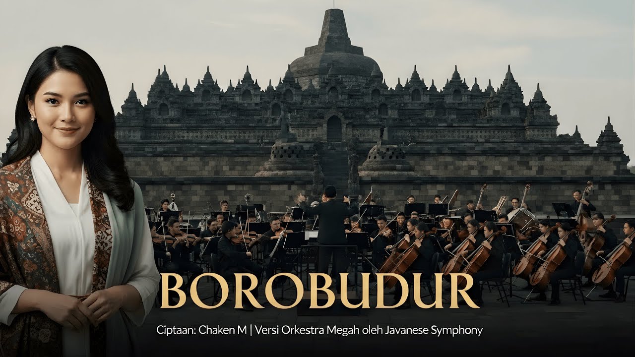 BOROBUDUR – Orkestra | Euis Darliah & Nola Tilaar | Cipt. Chaken M | Javanese Symphony