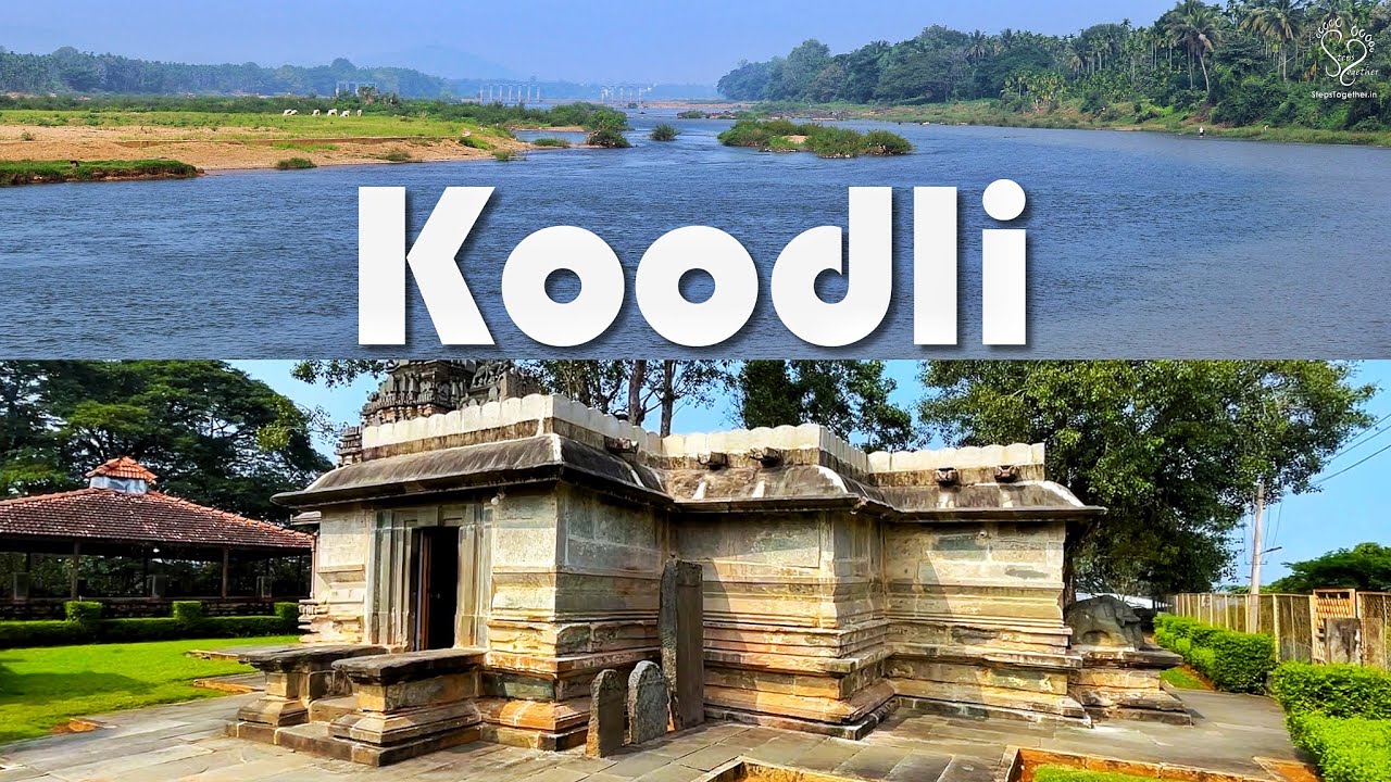 Kudli Tunga Bhadra Confluence | Ancient Rameshvara Temple | Shivamogga Tourism | Steps Together