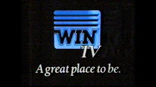 WIN TV - A great place to be - 30 Second Ident (January 1988)