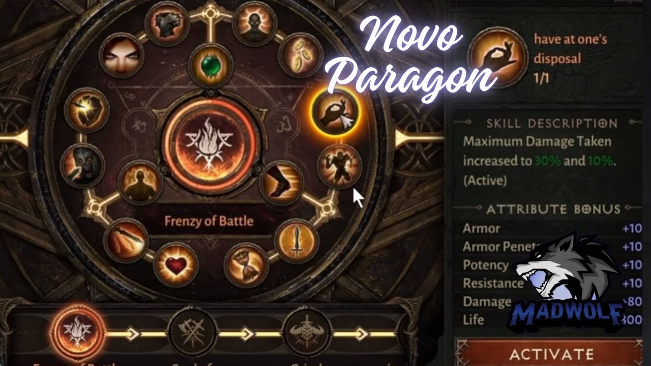 Novo sistema de Paragon - Diablo Immortal - YouTube