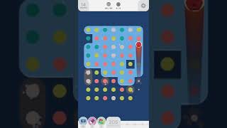 Two Dots level 1101 walkthrough, no power-ups