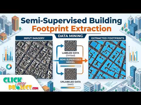 Semi-Supervised Building Footprint Extraction Using Debiased Pseudo ClickMyProject