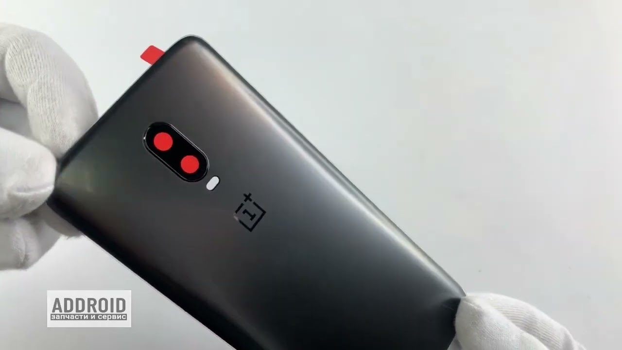 Задняя крышка для OnePlus 6T пурпурна матовая  Thunder Purple