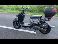 HONDA ZOOMER ホンダ ズーマー 50cc Fi インジェクション車 原付 AF58-180 9392km 売り切り