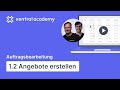 Angebote erstellen mit Xentral | so legst du neue Aufträge an | Tutorial #1.2