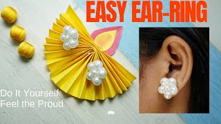 Easy Ear-Ring Makinghow To Make A Pearl Studdiy Pearl Stud Earring