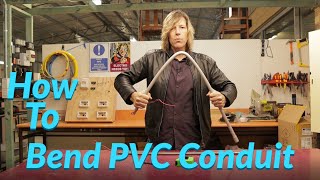 Bending PVC Conduit for Electrical Wiring