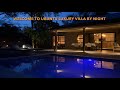 Welcome to ubuntu luxury villa by night