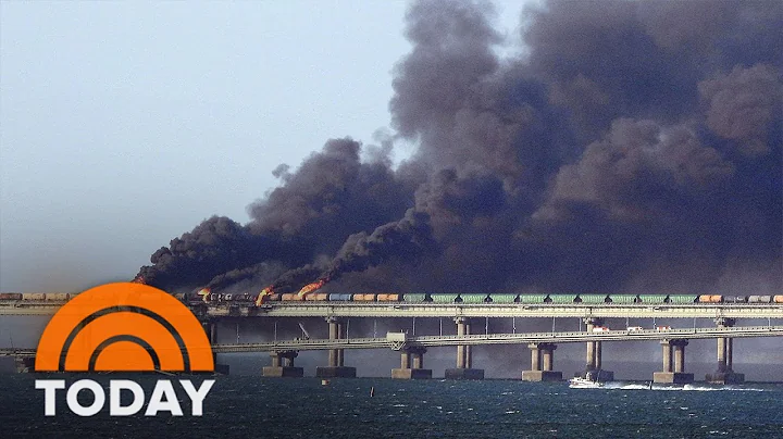 Huge Explosion Damages Part Of Bridge Linking Russia And Crimea - DayDayNews