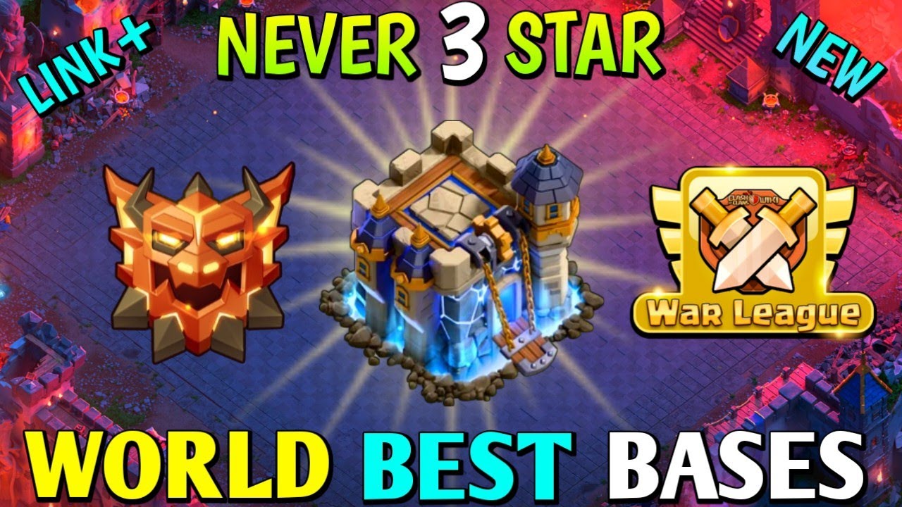 TOP 03 TH18 WAR BASE LINK🤯NEW WAR + LEGEND TH18 BASE😎 TH18 BASE COC🔥 TH18 WAR BASE LINK🥵
