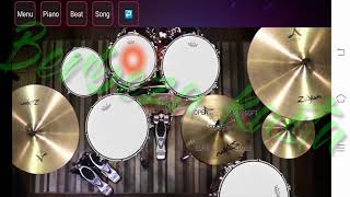 Berbeda kasta kalia Siska cover real drum