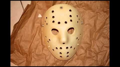 Part 3 Jason Mask Painting Tutorial