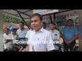 Goan Reporter:Pedne Vikas Manch distributed helmets to pilot riders; Dr. Sanjay stressed road safety